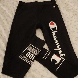 Champion logo leggings NWT